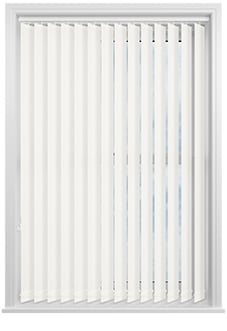 Softweave, Snow - Vertical Blind